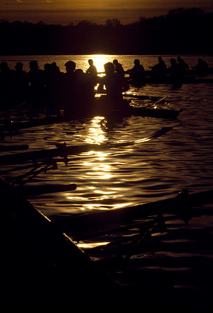 Rowers on the Schuylkill - Philadelphia, Pennsylvania, USA