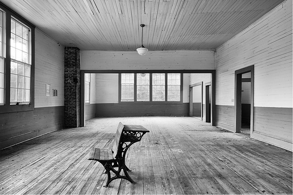Interior, Emory School - Hale County, Alabama c.1915-1962