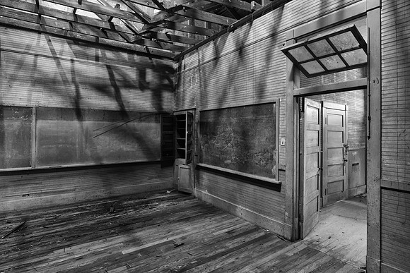Interior, Tankersley School - Montgomery County, Alabama 1923-1967