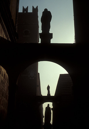 Statues and Arches - Verona, Italy