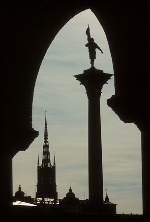 Skyline Silhouette - Stockholm, Sweden ●
