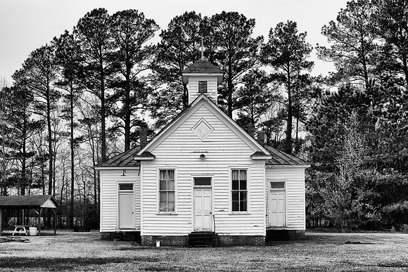 Pleasant Plains School - Hertford County, North Carolina 1920-1950