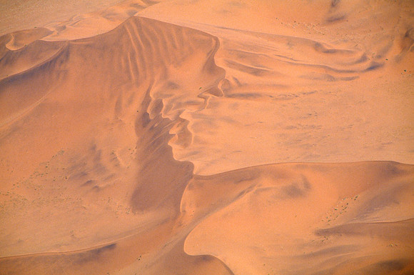 Pink Dune Aerial - Namib Desert, Namibia